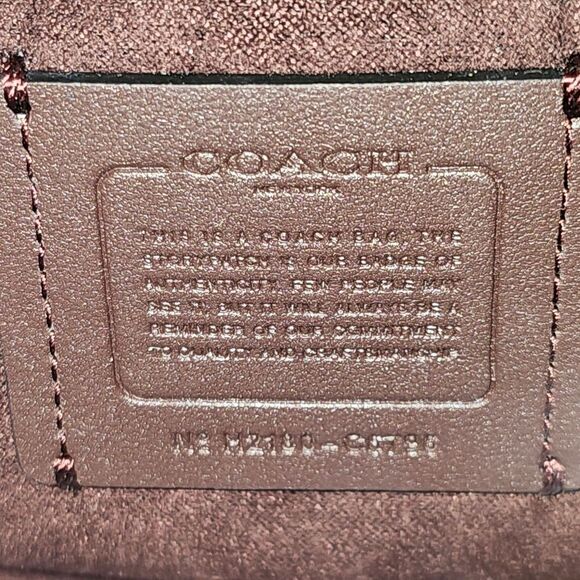 Coach Gemma Butterfly Crossbody Purse with Pave set Rhinestones - Picture 7 of 8